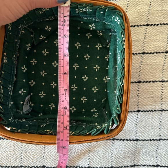 Longaberger Vintage Holiday Basket 1991 Handwoven - Picture 8 of 8